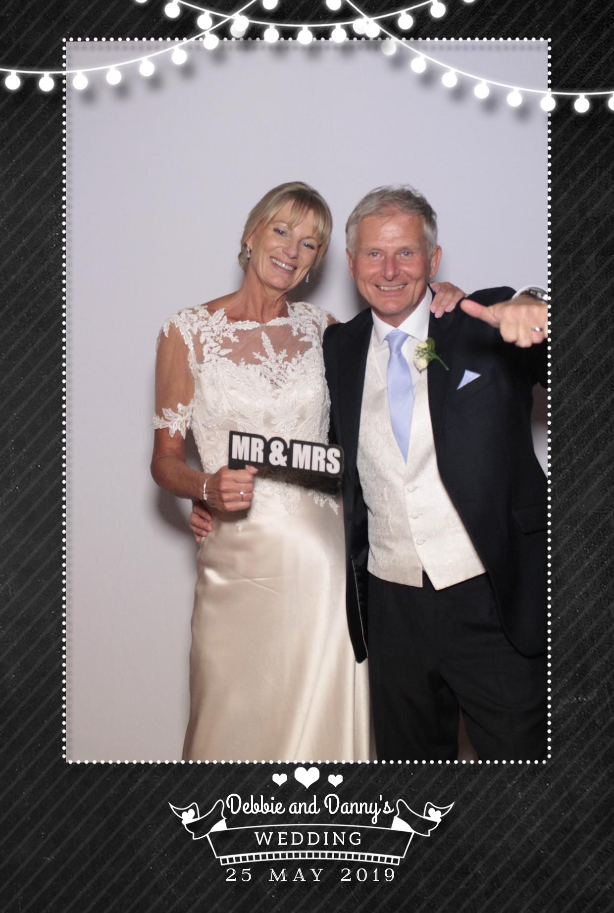 Debbie & Danny's Wedding | View more photos from the event at gallery.myphotoboothexperience.co.uk/u/MyPhotoBoothExperienceLtd/Debbie-Dannys-Wedding